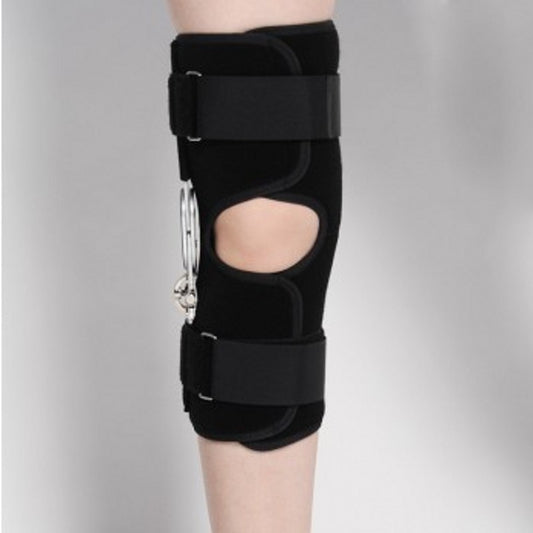 Adjustable knee brace for correction of O-leg knee