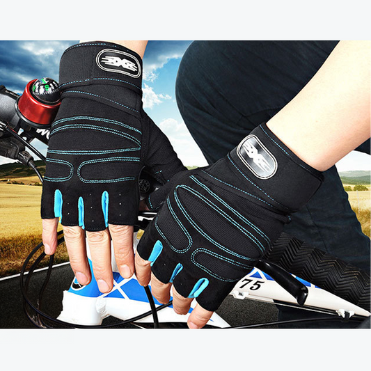 Half-finger Breathable Stretch Cycling Gloves